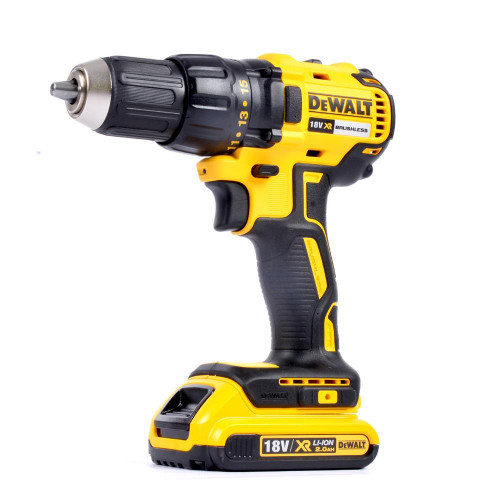 Dewalt DCK2059D2T 18V XR Brushless 2 Piece Kit with 2x 2.0Ah Batteries,  Charger and Case