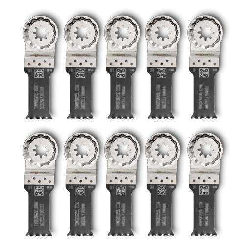 Fein Starlock Plus Universal E-Cut Saw Blade 28mm - Pack of 10