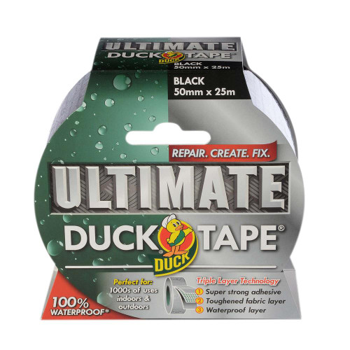 Duck Tape Ultimate Black 50mm x 25m image