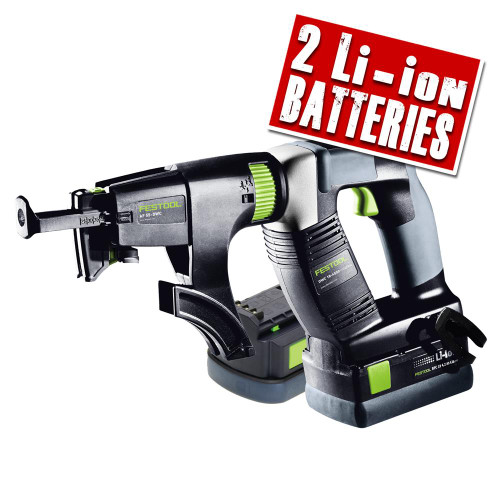 Festool DURADRIVE 18v Liion Autofeed Screwdriver 5.2Ah ITS