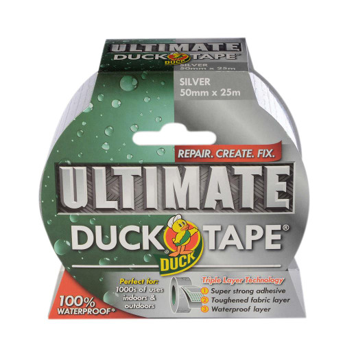 Duck Tape Ultimate Silver 50mm x 25m image