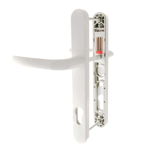 Hoppe Birmingham Aluminium Handle UPVC 215 x 70mm White image