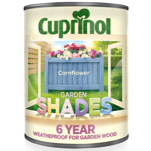 Cuprinol Garden Shades 1 Litre Cornflower image