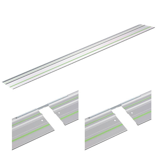 Festool 1.4m Guide Rail with 2 x Connector Pieces