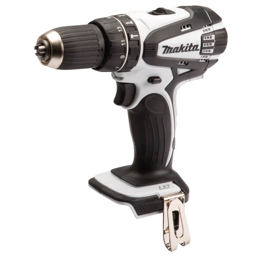 Makita DHP456ZWX 18v LXT White Combi Drill - Body image