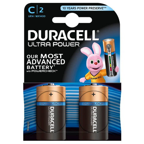 Ultra Power C Batteries Pack of 2 image