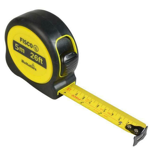 Hultafors A1-Plus Hi-Vis Yellow Tape Measure 5m/16ft image