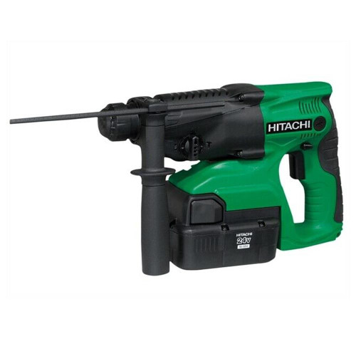 Hitachi DH24DVC/JK 24v SDS+ Drill with 2 x 2Ah Batteries, Charger and Case image