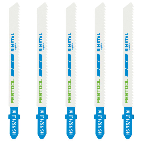 Festool 204270 METAL STEEL / STAINLESS STEEL Jigsaw Blades - Pack of 5 image