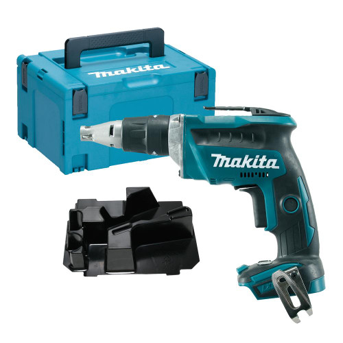 Makita 18v Li-ion Brushless Drywall Screwdriver - Body + Case image