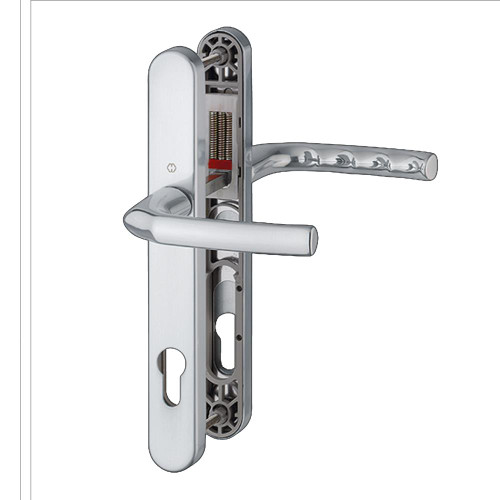 Hoppe Birmingham Aluminium Handle UPVC 122 x 70mm Polished Chrome image