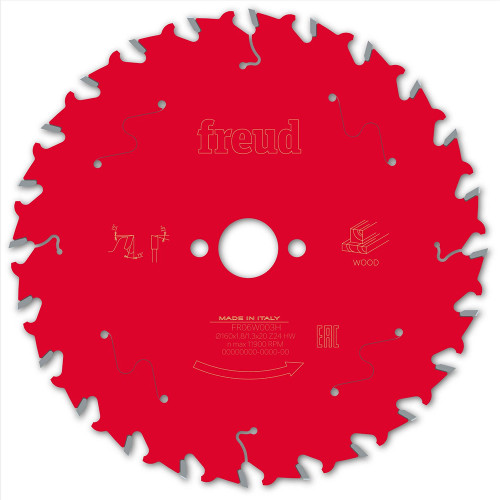 Freud 160mm x 20mm 24T Wood Circular Saw Blade image