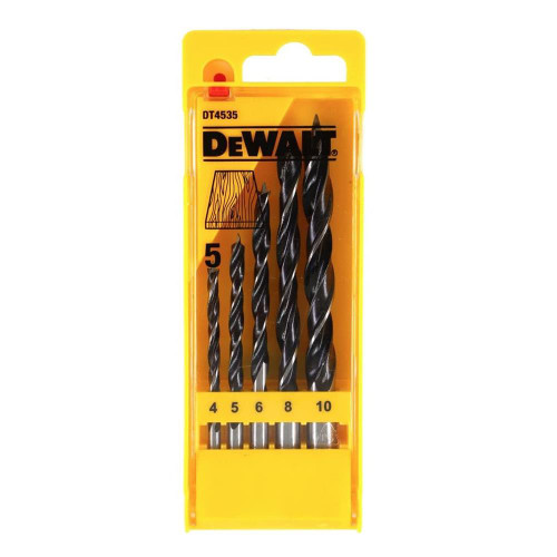 Dewalt Brad Point Drill Bit Set - 5 Piece image