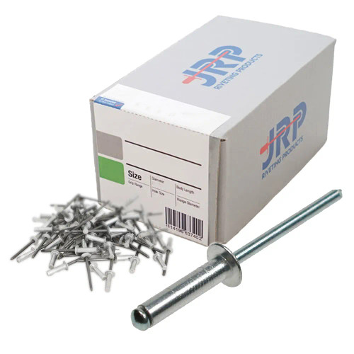 Owlett Jaton 4.0 X 10 Alu/Steel Dome Rivet - Box of 1500 image