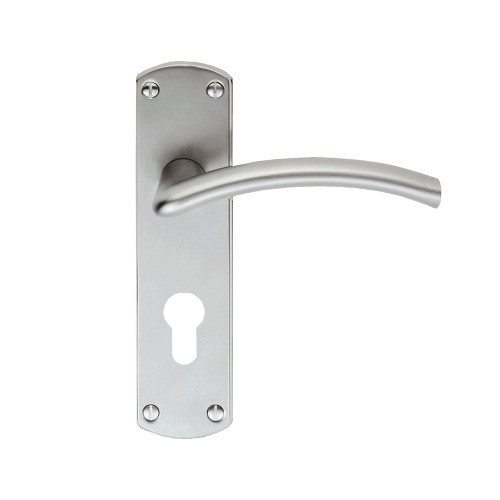 Serozzetta Tres Lever Lock Furniture - Satin Chrome image