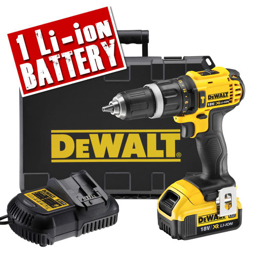 Dewalt 18v 4.0Ah XR Lithium-ion 2 Speed Hammer Drill/Driver image