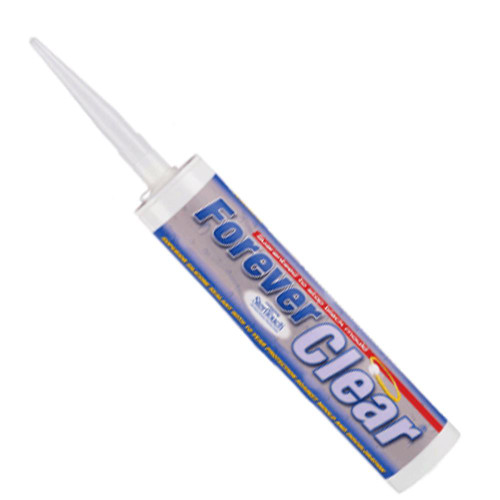 Everbuild Forever Clear Silicone Sealant, 295 ml