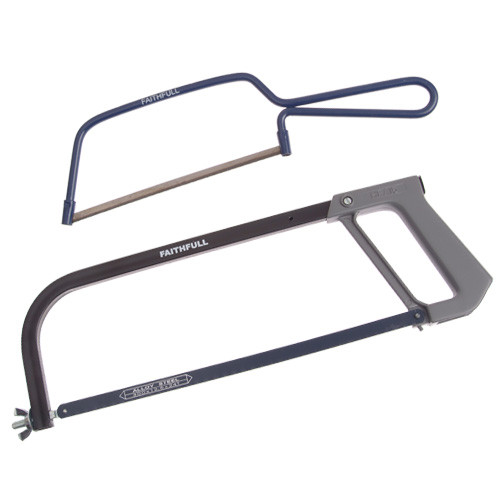 Handyman Hacksaw 300mm (12in) Plus Junior Saw 150mm (6in)