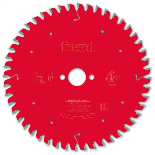 Freud Wood Saw Blade 165mm x 20mm 48T Corded image