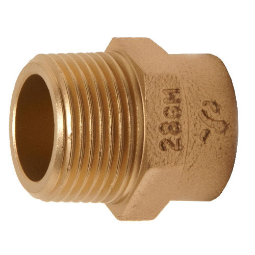 Mercia 15mm x 1/2" Male Iron Coupling - Pack of 10