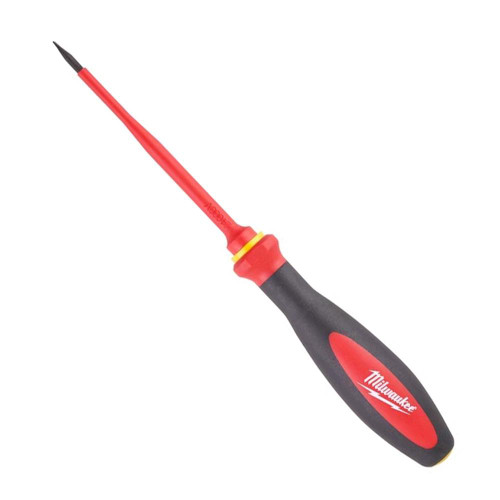 Milwaukee VDE Slim Screwdriver SL 0.5 x 3 100mm image