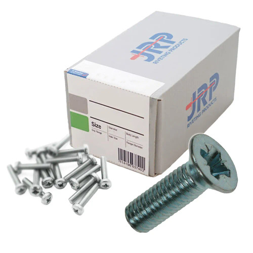 Owlett Jaton M6 30mm Recessed Countersunk Machine Screws - Box of 200 image