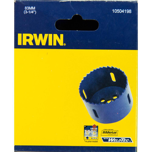 Irwin Bi-Metal Holesaw - 83mm image