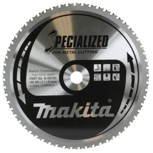 Makita Specialized Metal Saw Blade 305mm x 25.4mm 60T image