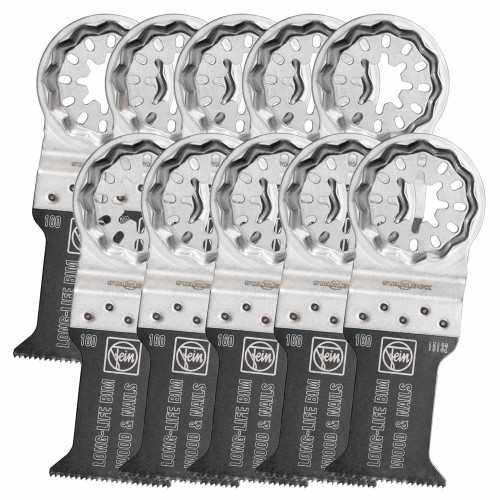 Fein Long Life 35mm Starlock E-CUT Saw Blades - Pack of 10