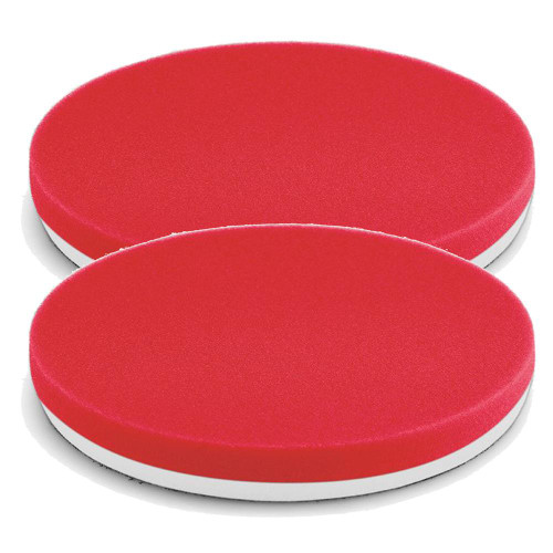 Flex Red Soft Polishing Sponge 80mm 2 Pack image