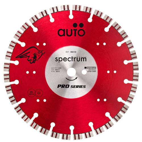 300mm MX10 SUPERFAST Pro Universal/Hard Diamond Blade image