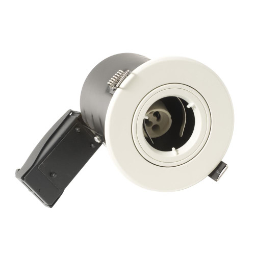 Fire Rated Adjustable Downlight for GU10 - White image