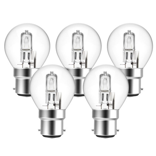 Eveready Eco Golf 48W(60W) B22 Light Bulb - Pack of 5 image