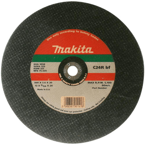 Makita P-24474 Makita 305mm (12'') Metal Cutting Disc image
