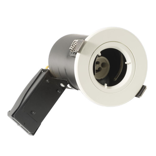 Fire Rated Fixed Downlight for GU10 - White image