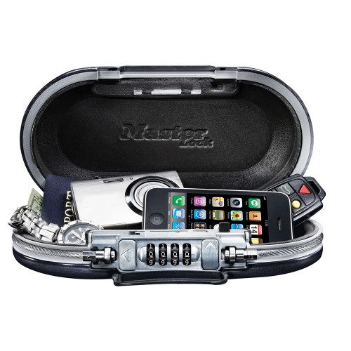 Masterlock Safe Combination lock box with cable