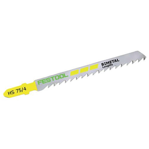 Festool 75mm Long Jigsaw Blades Clean Cut Exact Angle (Pk 5)