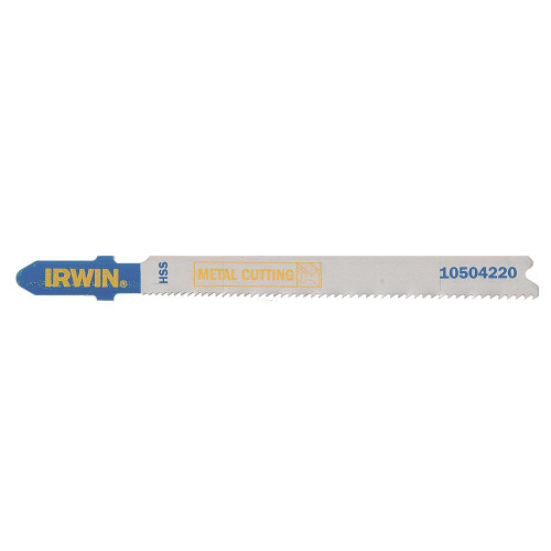 Irwin 92mm Metal Cutting HSS Progressive Jigsaw Blades T118A - Pack of 5 image