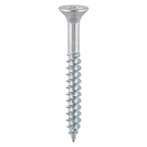 Timco 12 x 3 1/2'' Twin Woodscrew Zinc - Box of 100