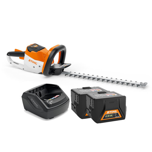 Stihl HSA 56 Lightweight Cordless Hedge Trimmer with 2x Batteries Charger