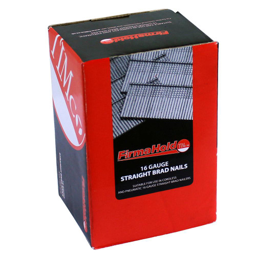 Firmahold 19mm 16g Straight Brad Nails - Pack of 2000