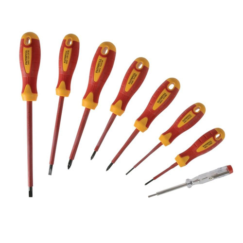 Faithfull 8 Piece VDE Screwdriver Set