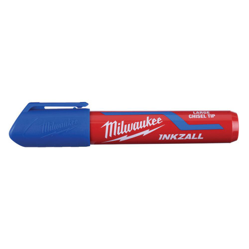 Milwaukee INKZALL Blue L Chisel Tip Marker image