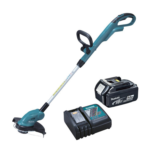 Makita DUR181RT 18V LXT 26cm Line Trimmer with 1 x 5Ah Battery and Charger image