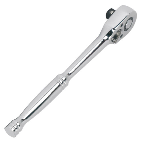 Sealey Ratchet Wrench 1/4'' Sq Drive Pear-Head Flip Reverse image