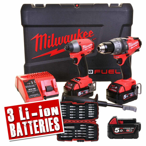 Milwaukee 18v Next Gen Fuel 2 Piece Kit