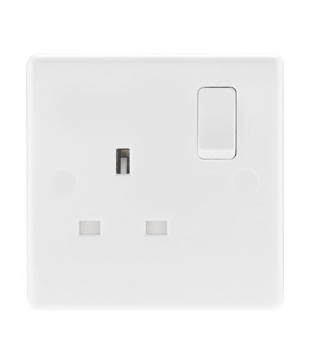 BG 13A Single Pole 1 Gang Switched Socket