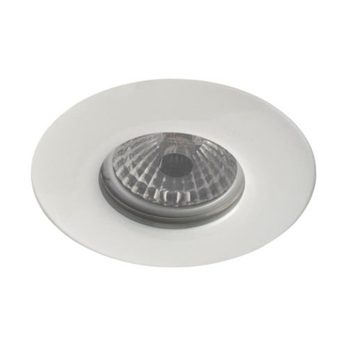 EMCO 100min Fire Rated & IP65 Fixed Downlight for GU10s - White image