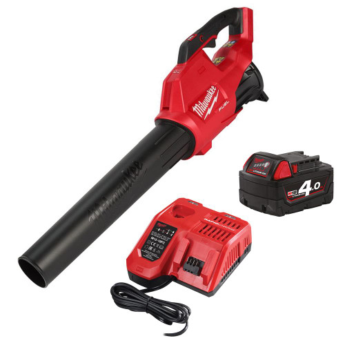 Milwaukee M18 FBL FUEL Blower with 1 x 4Ah Battery and Charger image