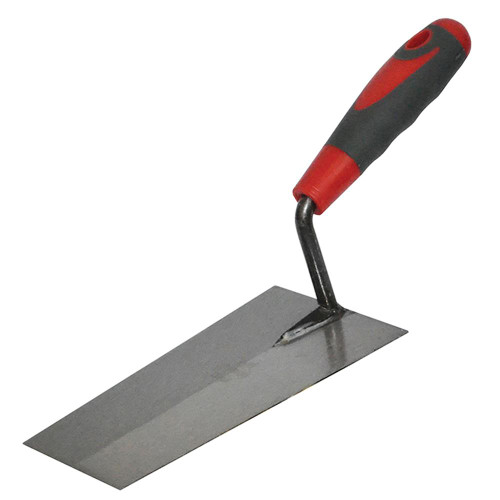 Faithfull Welded Bucket Trowel Soft Grip Handle 180mm / 7 Inch